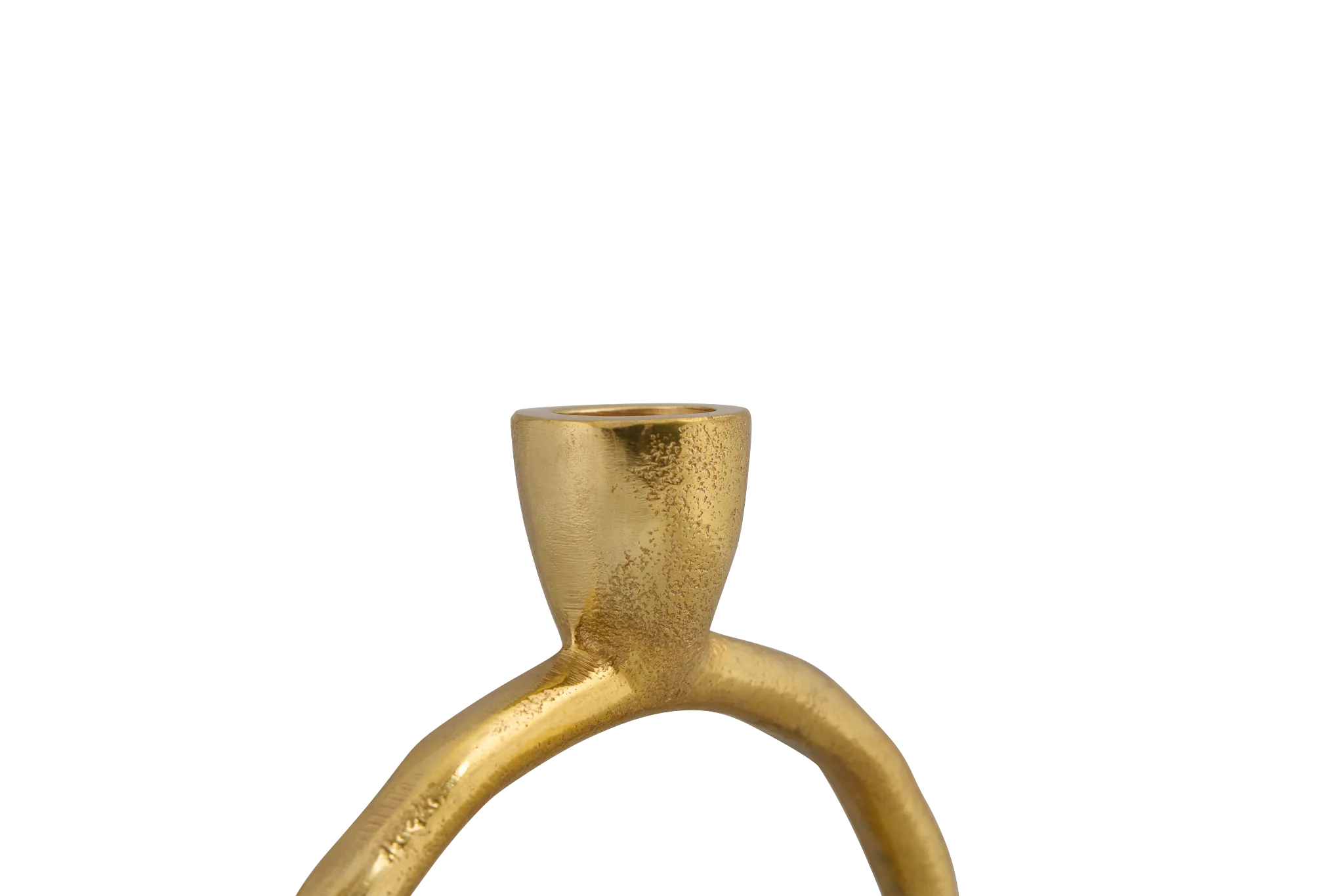 Ringo Gold Large Candle Holder