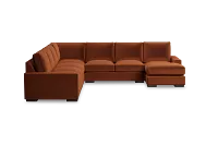 Edgewater Joya Orange Large Right Chaise Sectional