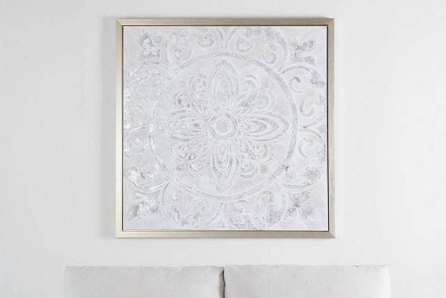 Rheana Silver Framed Wall Art