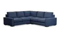 Edgewater Revenue Dark Blue Small Two-arm Sectional