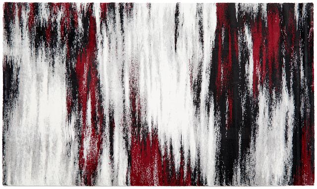 Iris Red 8x10 Area Rug