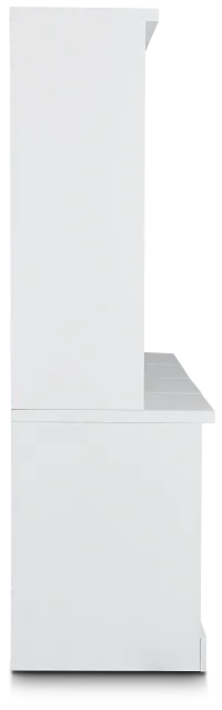 Newport White Door Bookcase Wall