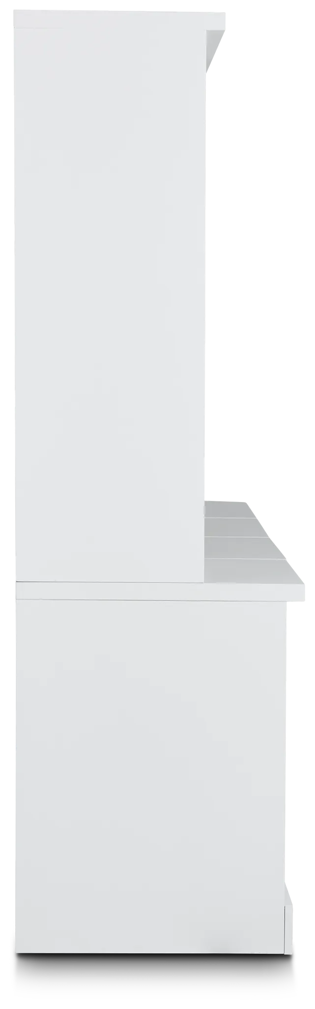 Newport White Door Bookcase Wall