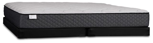 Kevin Charles By Sealy Essential Plush Low-profile Mattress Set