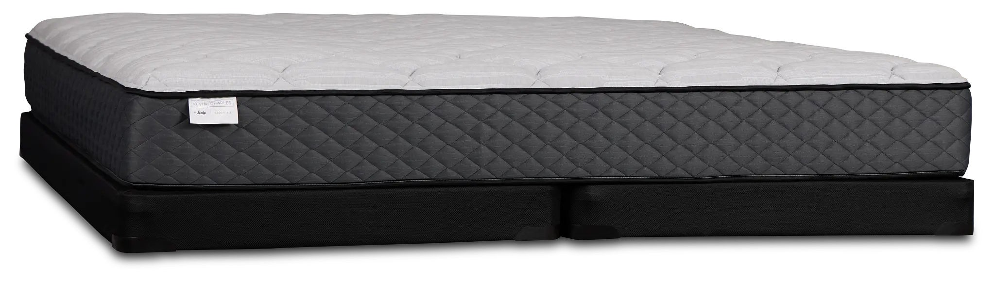 Kevin Charles By Sealy Essential Plush Low-profile Mattress Set Kevin Charles By Sealy Essential Plush Low-profile Mattress Set