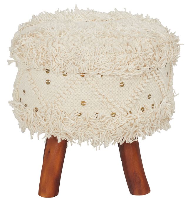 Roja Ivory Stool