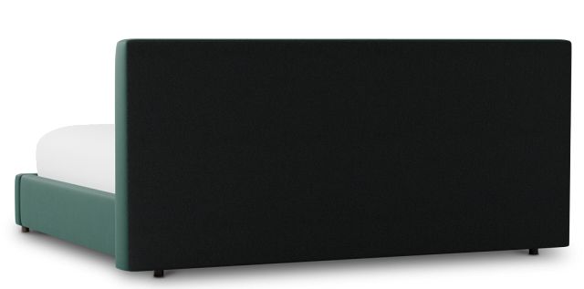 Grayton Joya Green 44" Upholstered Platform Bed
