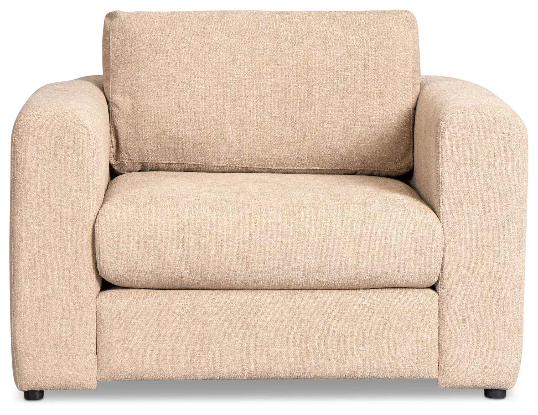 Alma Taupe Fabric Chair