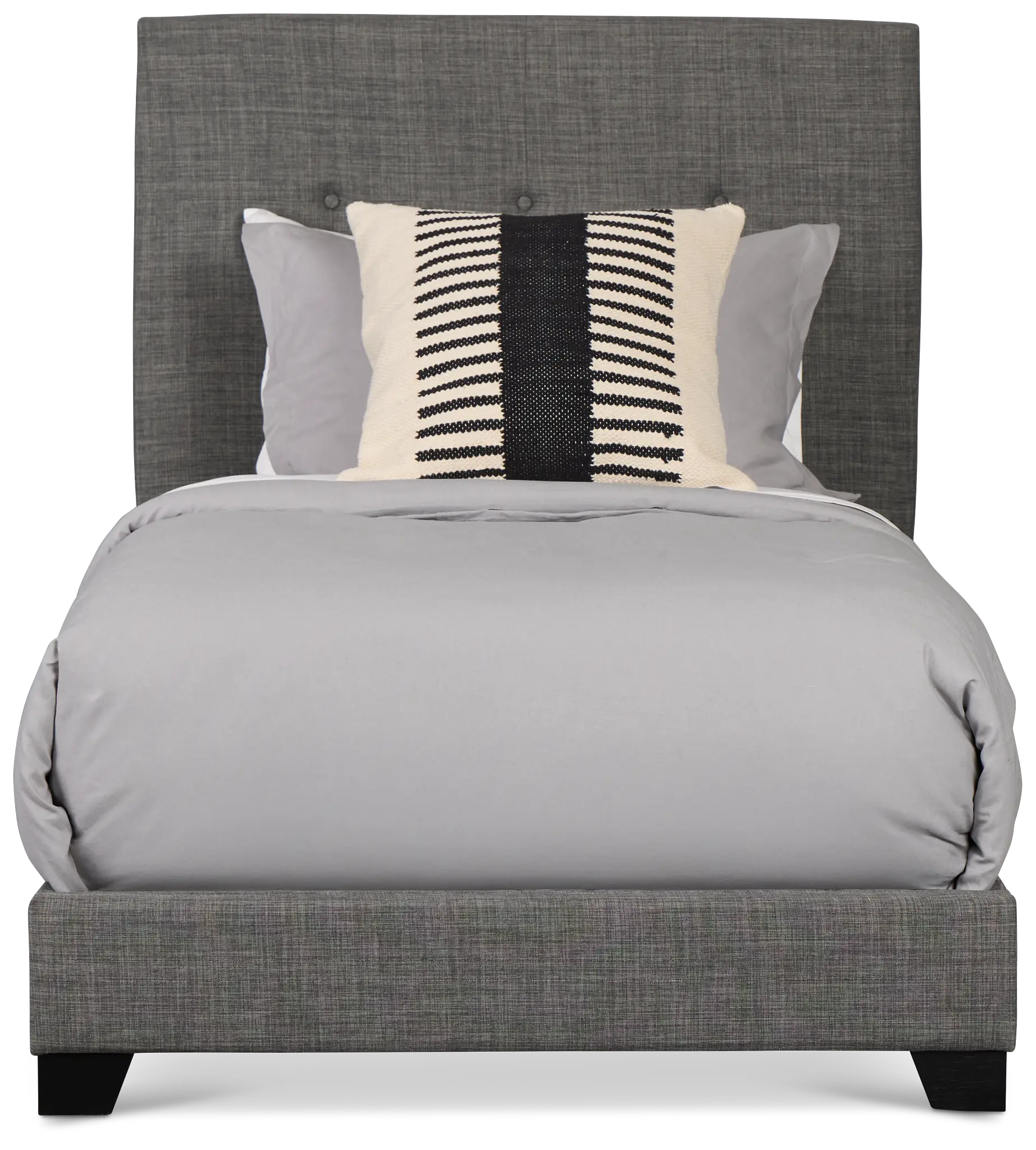 Flagler Gray Uph Panel Bed Flagler Gray Uph Panel Bed