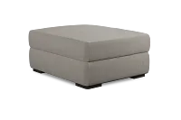 Edgewater Revenue Beige Ottoman