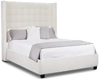 Marco White Uph Platform Bed