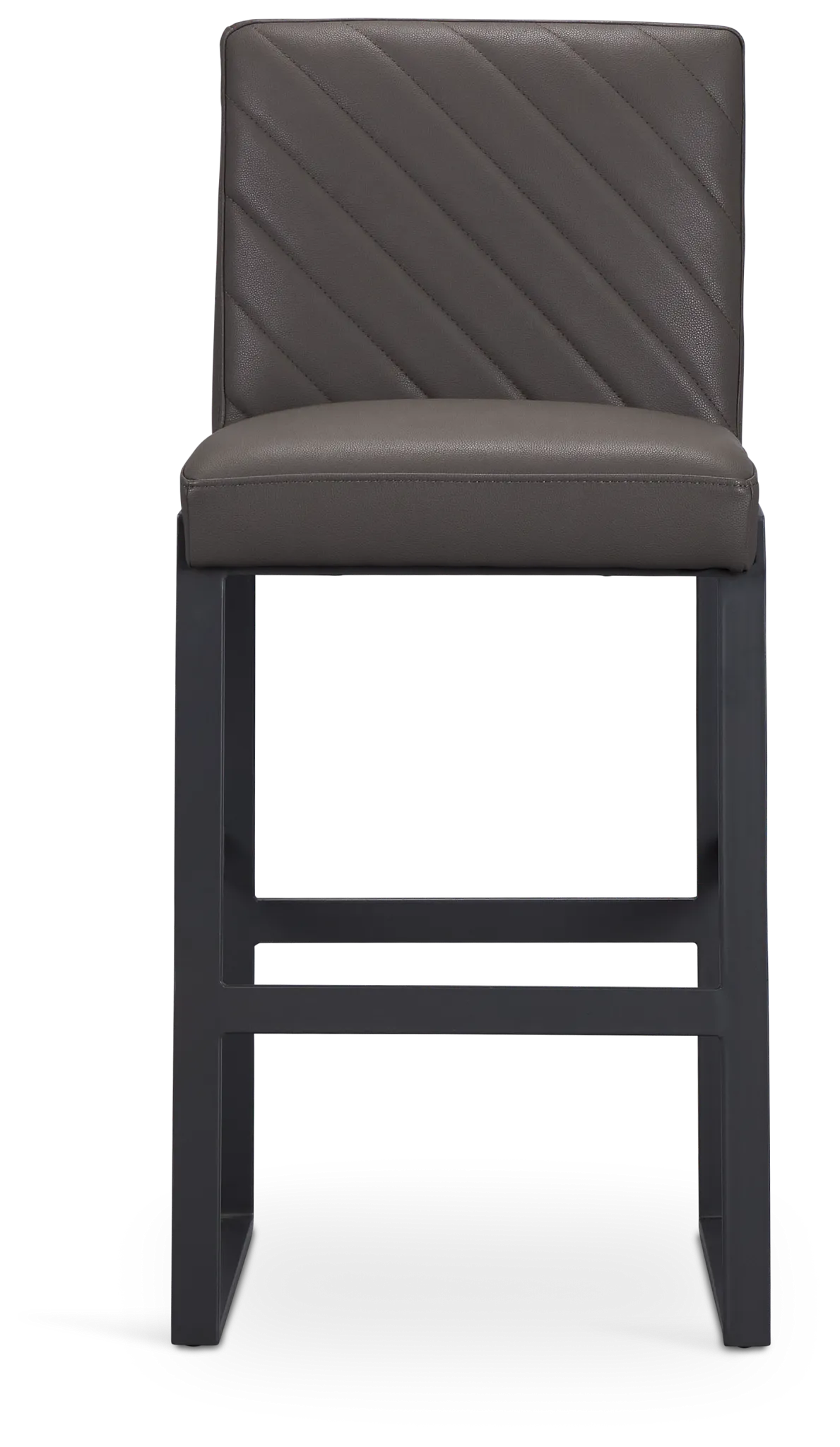 Harlem Dark Gray 30" Upholstered Barstool
