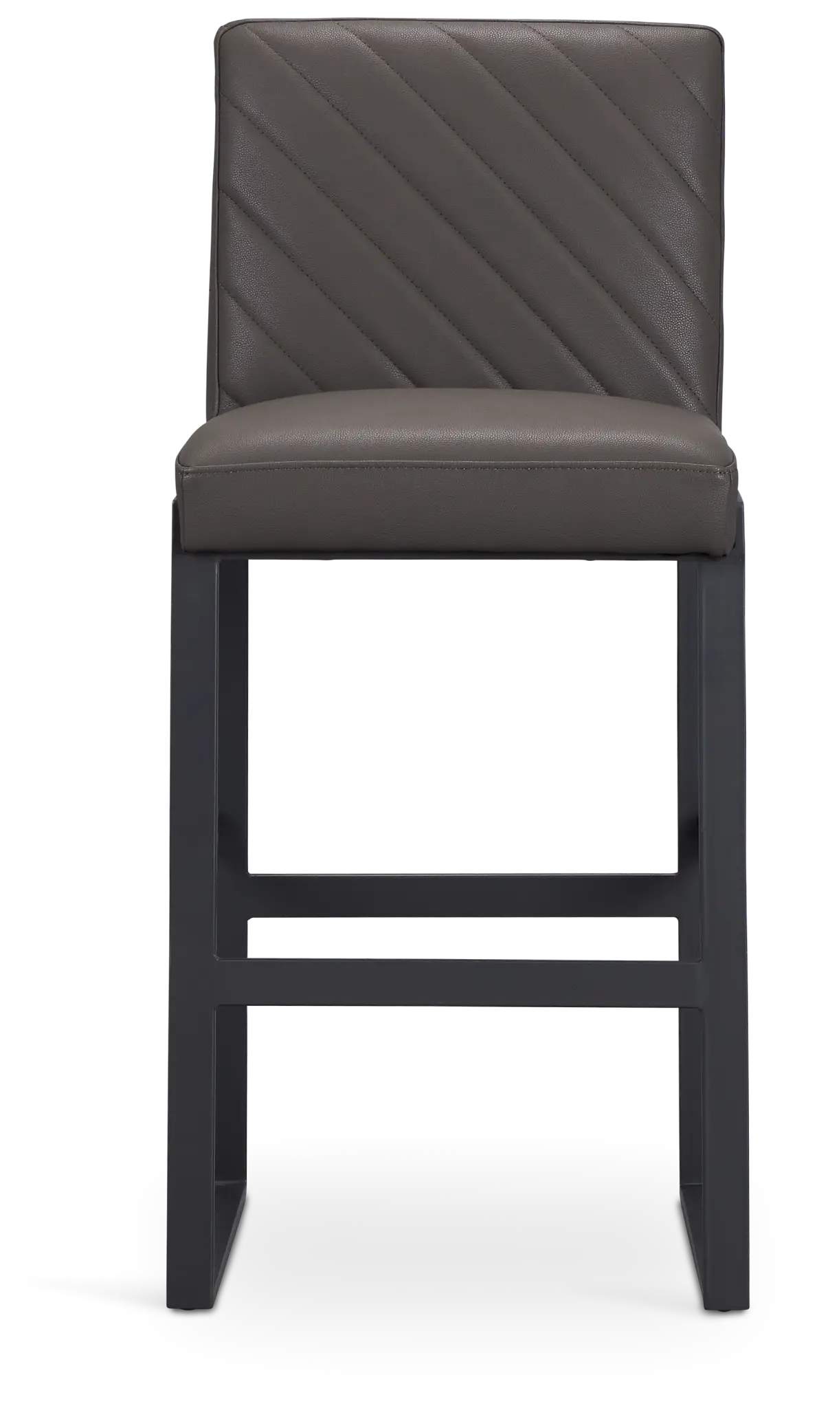 Harlem Dark Gray 30" Upholstered Barstool Harlem Dark Gray 30" Upholstered Barstool
