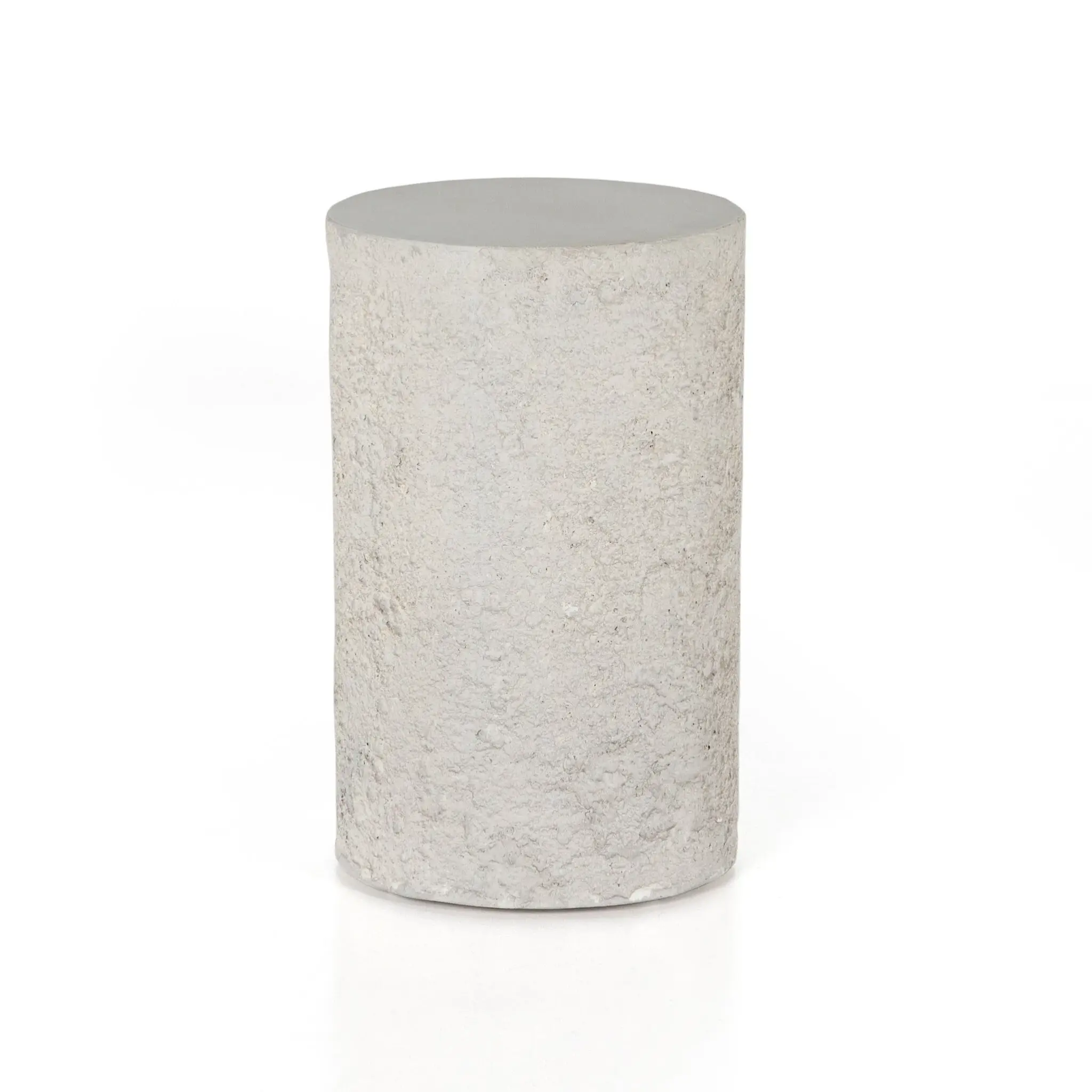 Four Hands Otero White Round End Table Four Hands Otero White Round End Table