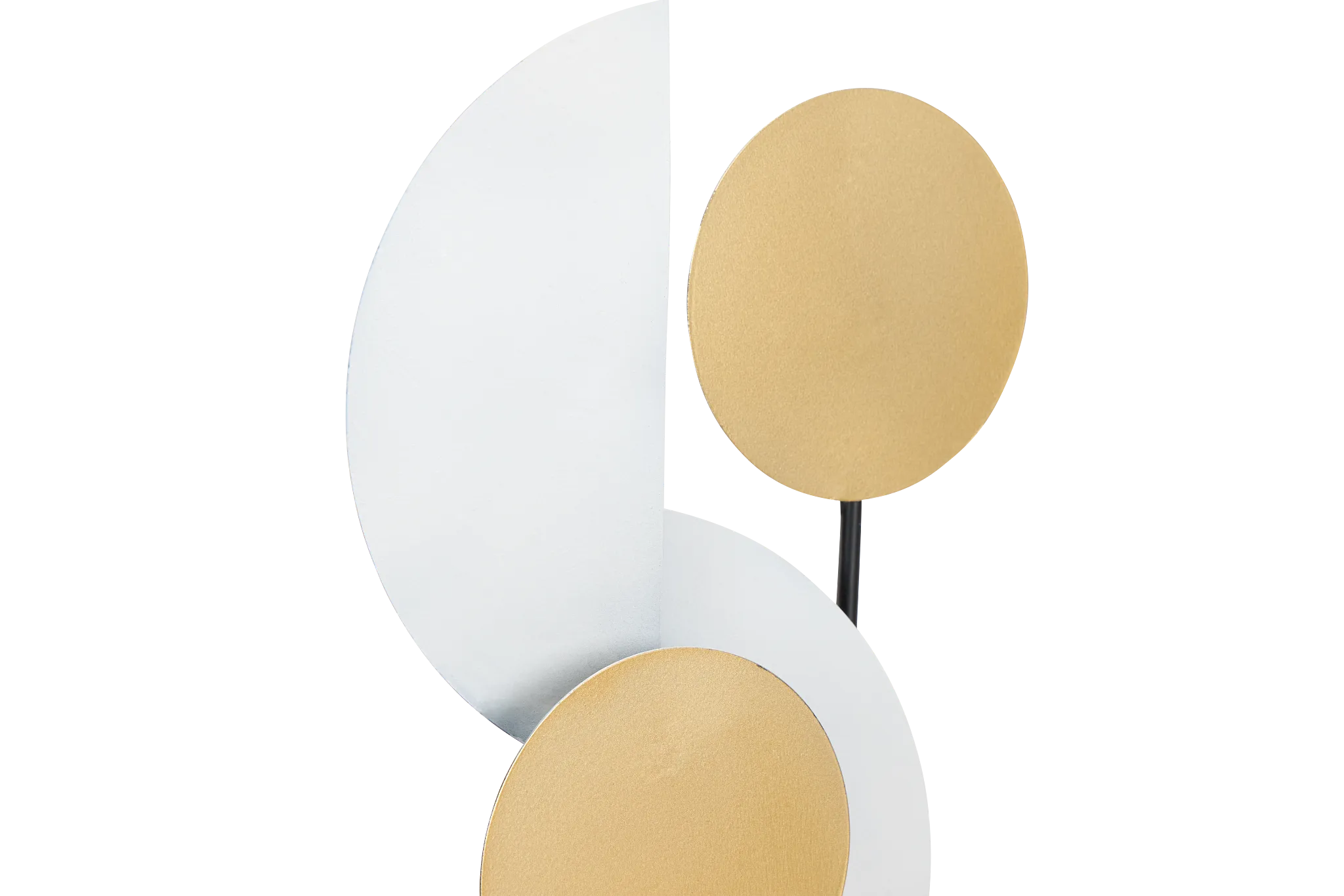 Kyrie Gold Metal Sculpture