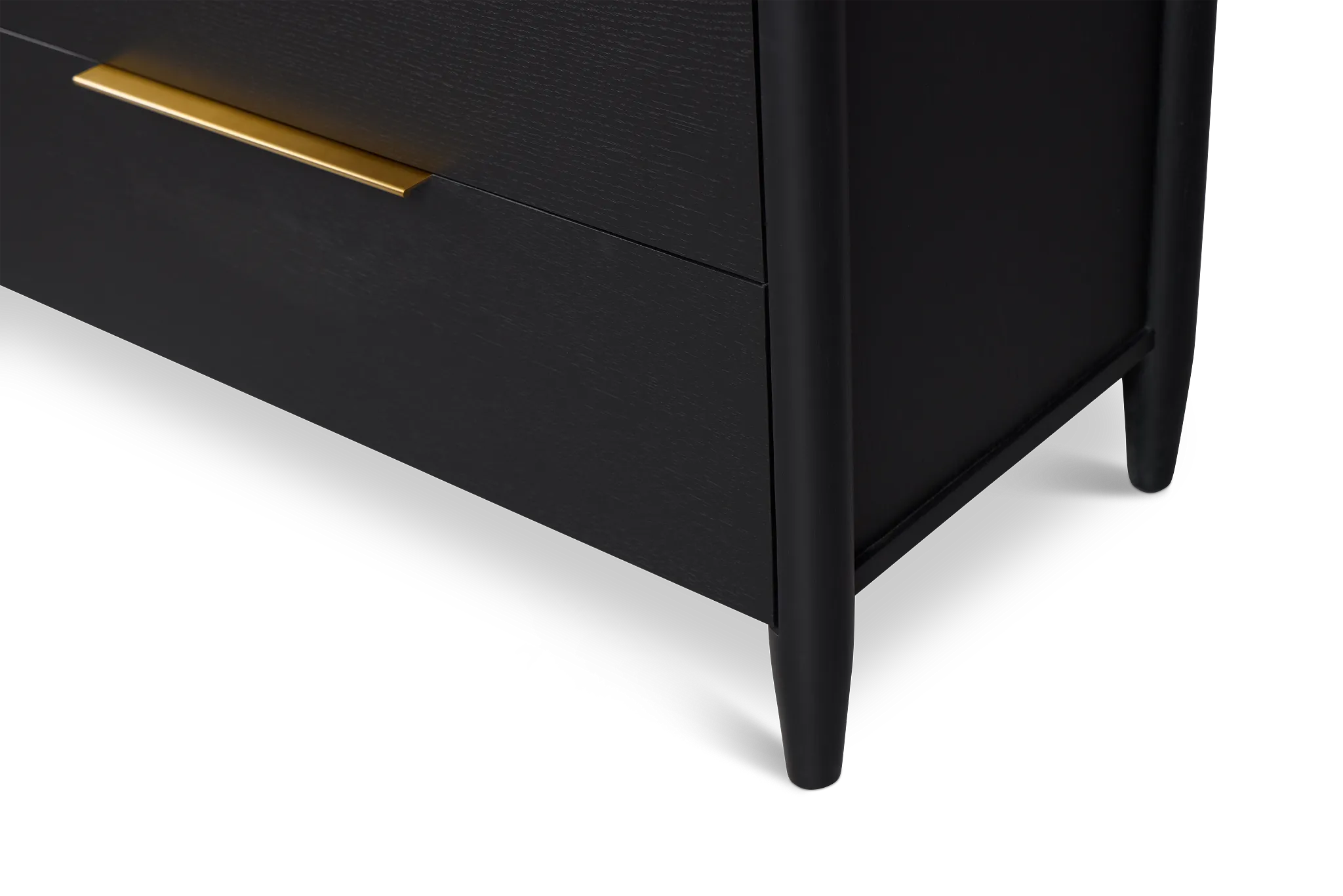 Stockton Black Dresser & Mirror