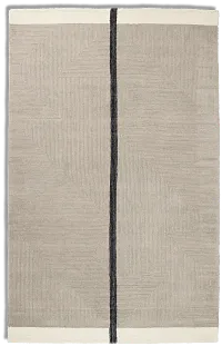 Linesi Dark Gray 5x8 Area Rug