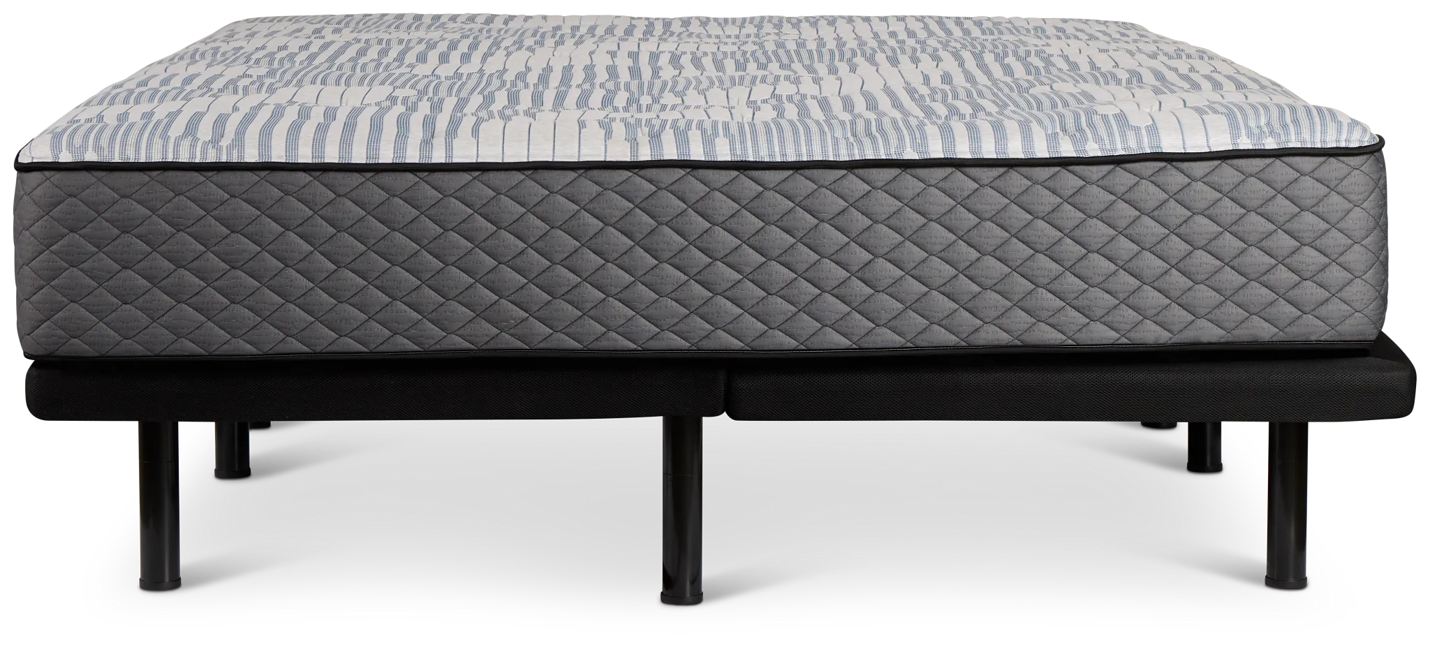 Kevin Charles By Sealy Signature Medium Plus Adjustable Mattress Set