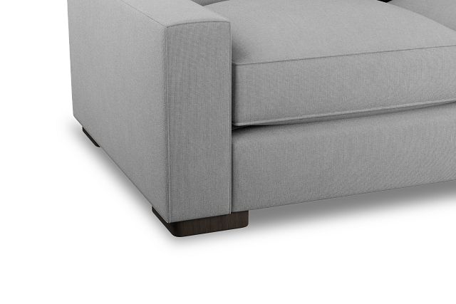 Edgewater Suave Gray Large Two-arm Sectional