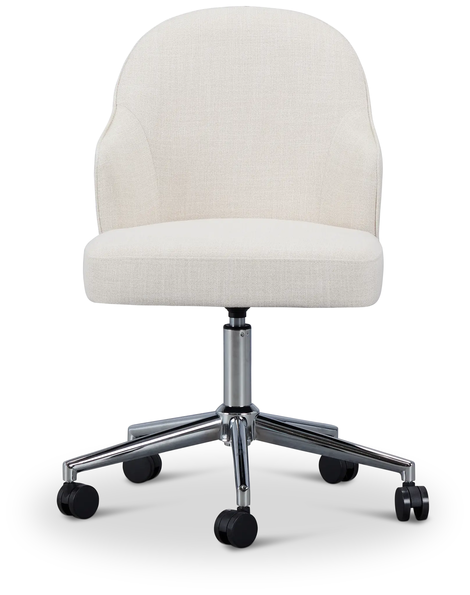 Paige Light Beige Swivel Desk Chair Paige Light Beige Swivel Desk Chair