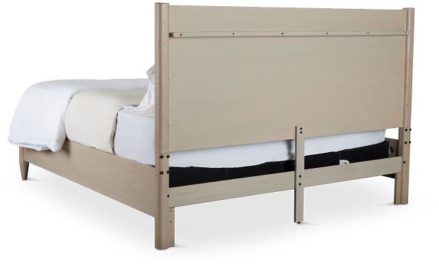 Castello Light Tone Panel Bed