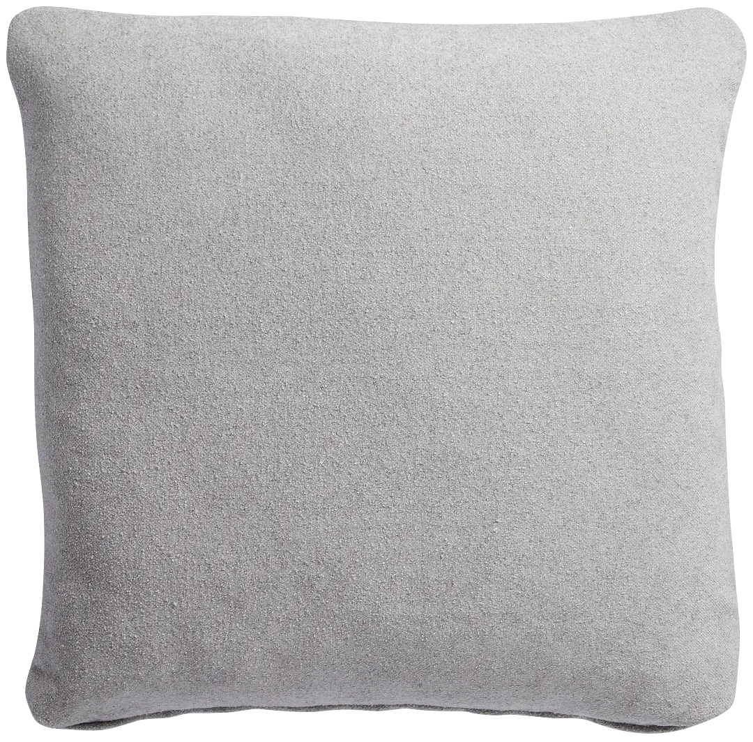 Eden Gray 24" Accent Pillow