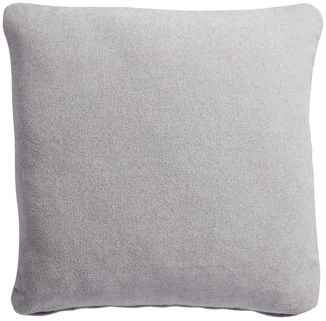 Eden Gray 24" Accent Pillow