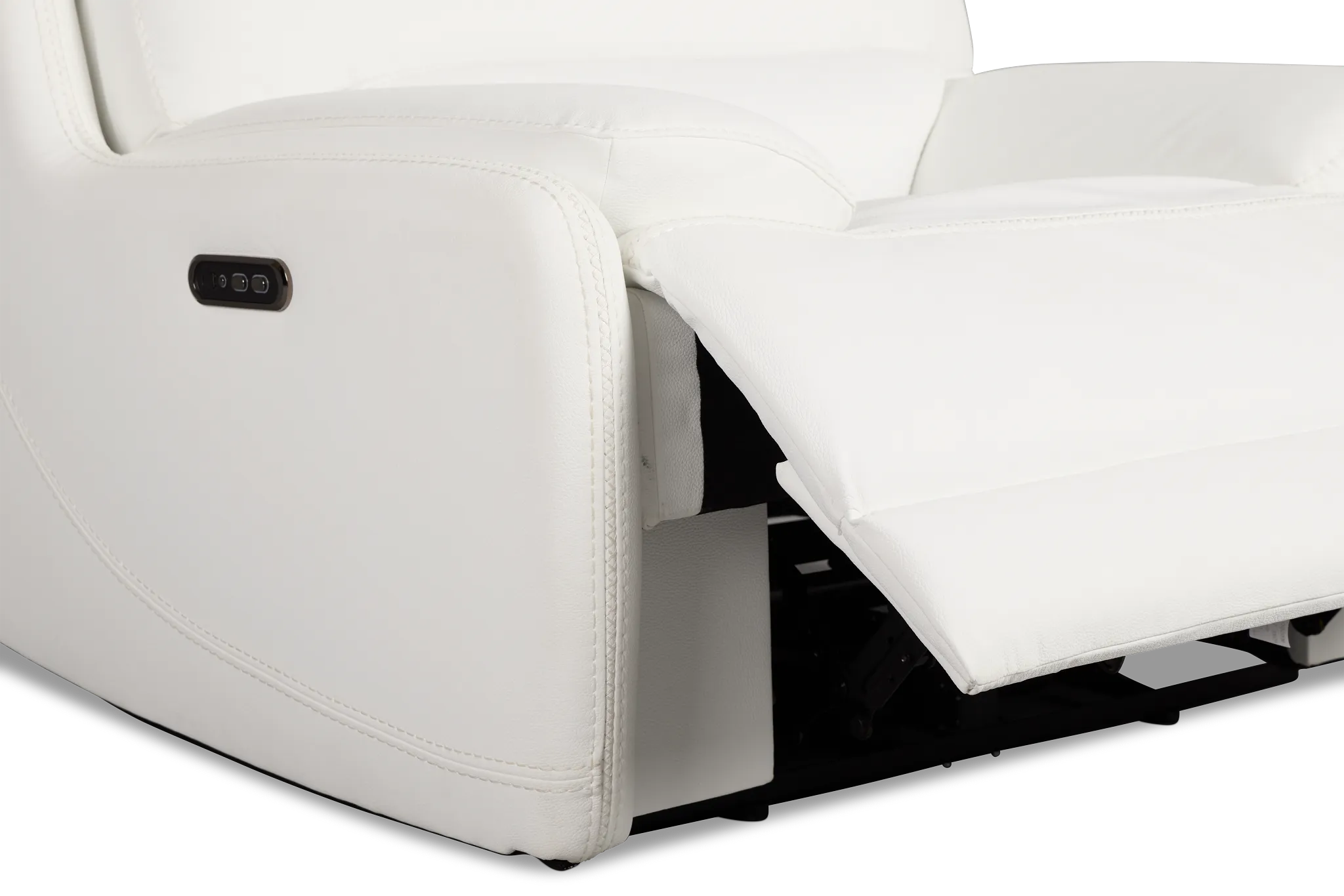 Jett White Micro Power Recliner