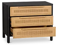Pacific Two-tone 3-drawer Nightstand