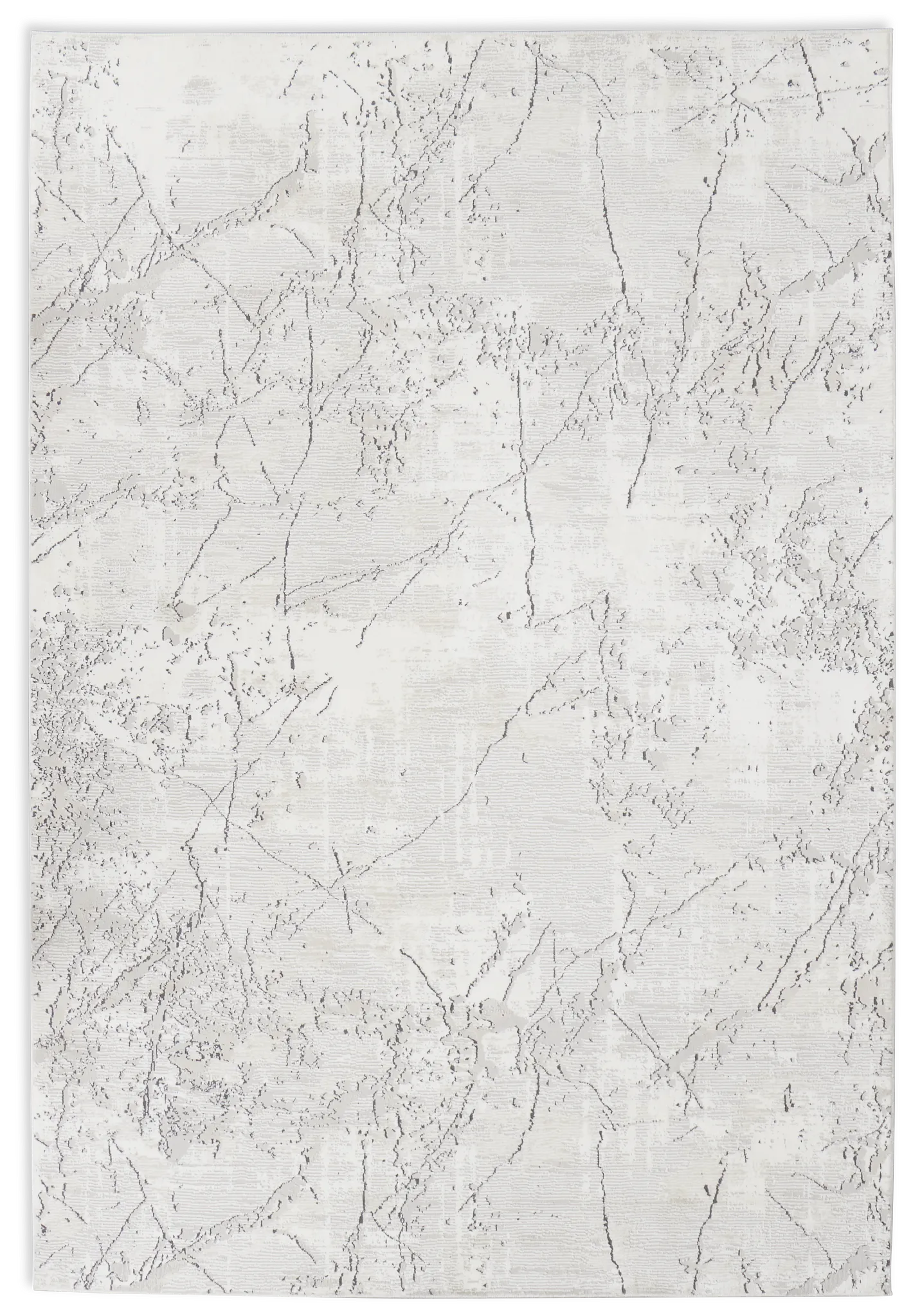 Anelo White 5x8 Area Rug
