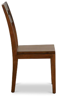 Chicago Dark Tone Wood Side Chair