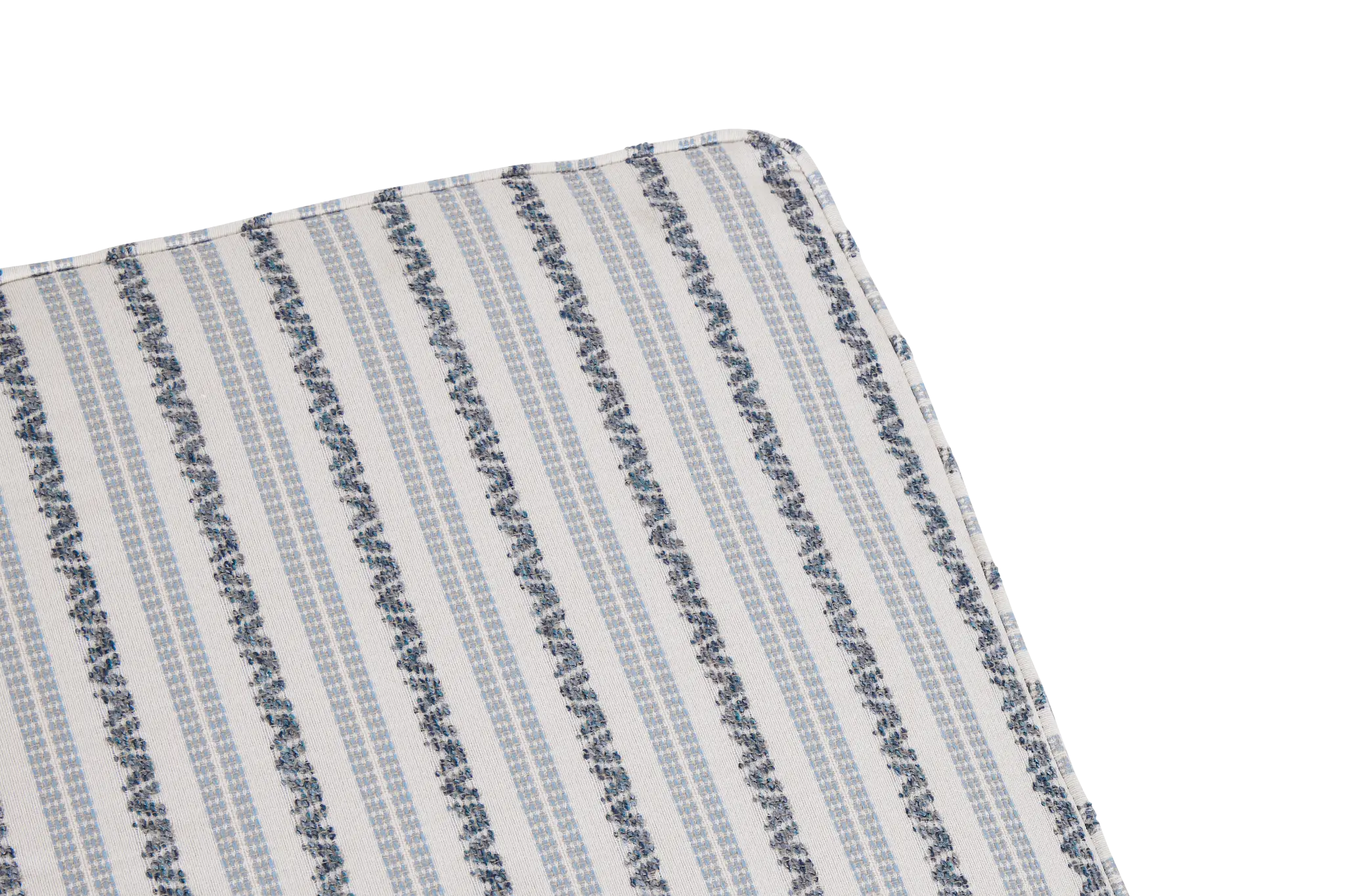 Budreau Blue Fabric Accent Pouf Budreau Blue Fabric Accent Pouf