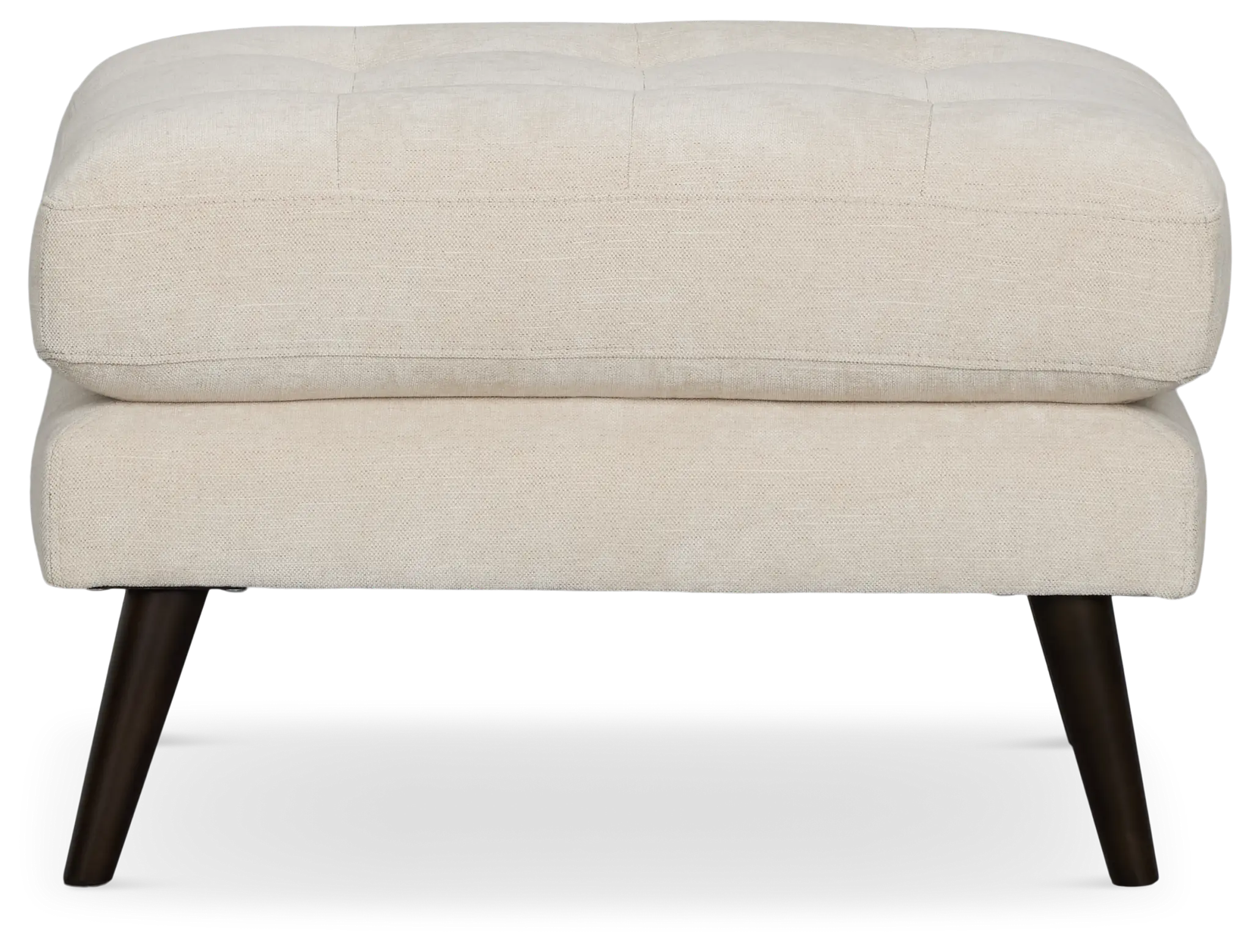 Indie Beige Fabric Ottoman Indie Beige Fabric Ottoman