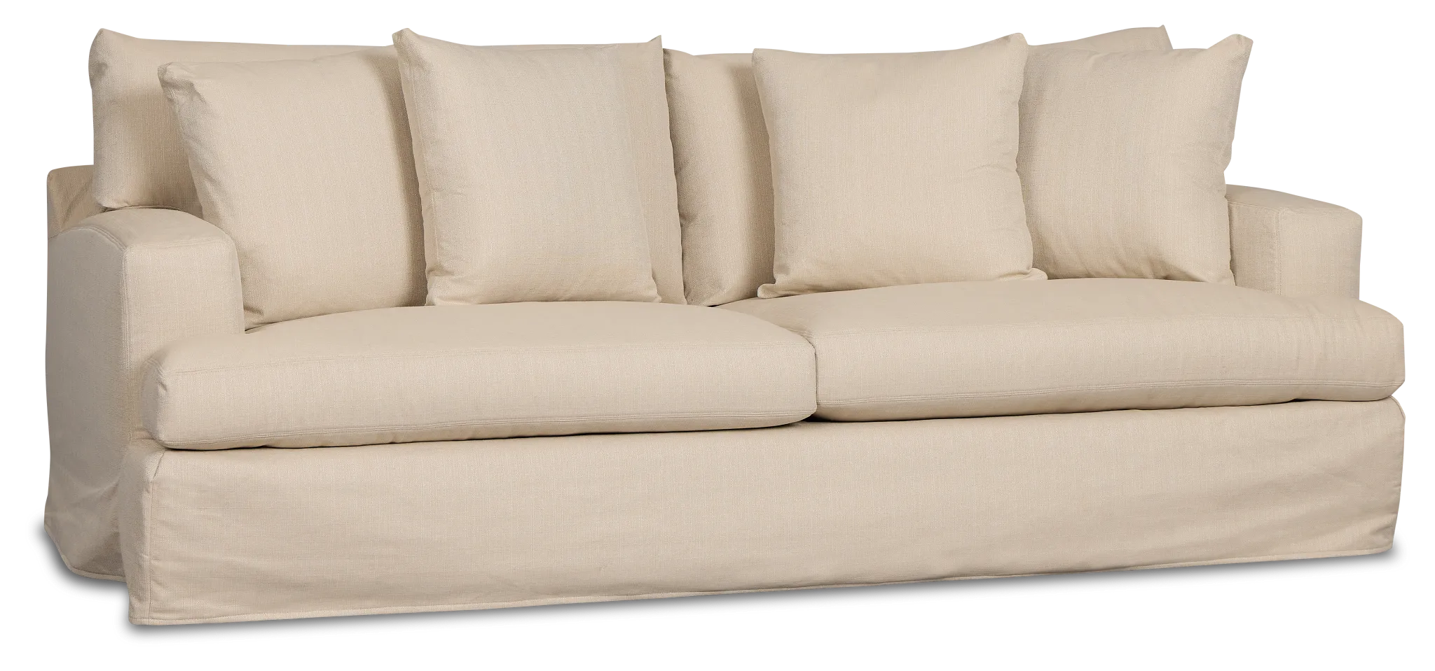 Marren Beige Fabric Sofa