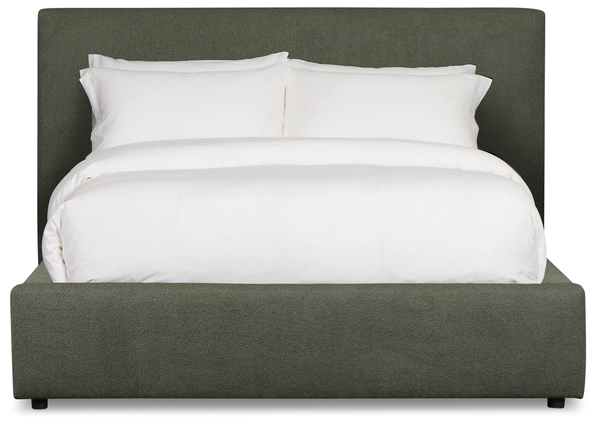 Grayton Sutton Green 44" Upholstered Platform Bed Grayton Sutton Green 44" Upholstered Platform Bed
