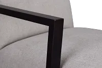 Lucas Light Gray Fabric Swivel Rocker Glider