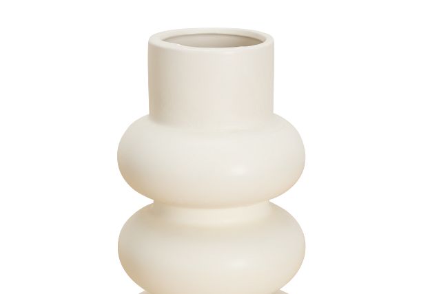 Aphra Ivory Large Vase