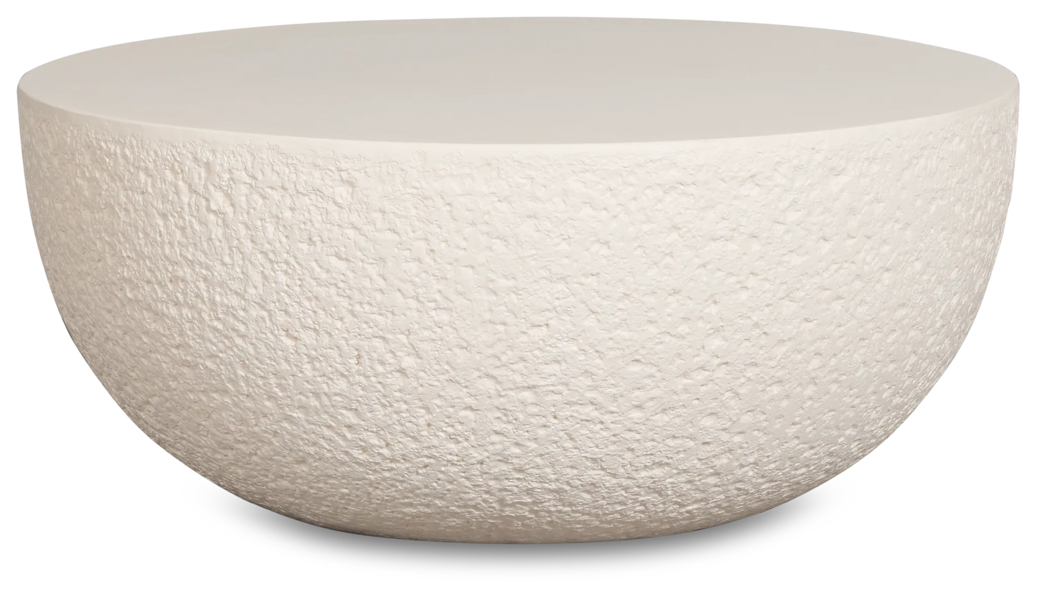 Calia White Round Accent Table