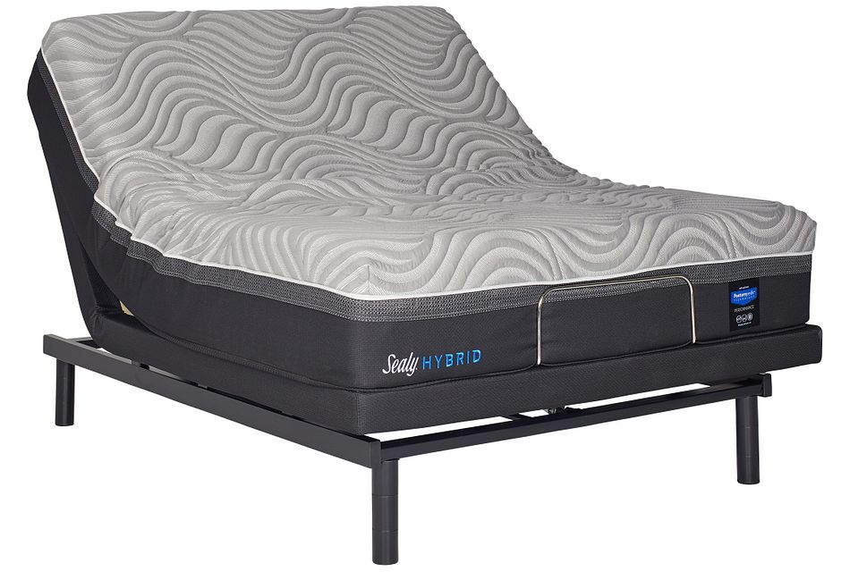 Sealy Kelburn Plush Ease Adjustable Mattress Set