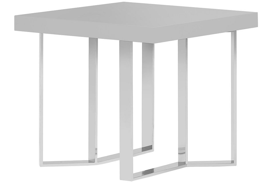 Axel Gray End Table, (1)