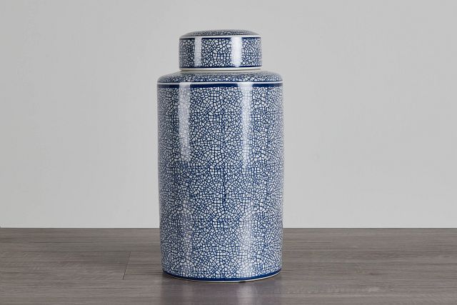 Egon Dark Blue Large Jar