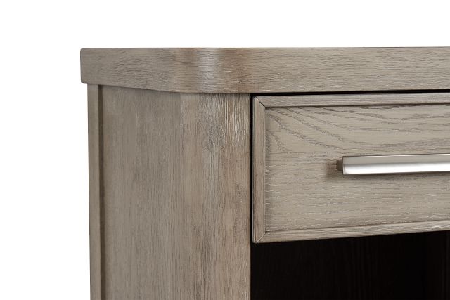 Soho Light Tone Drawer Nightstand