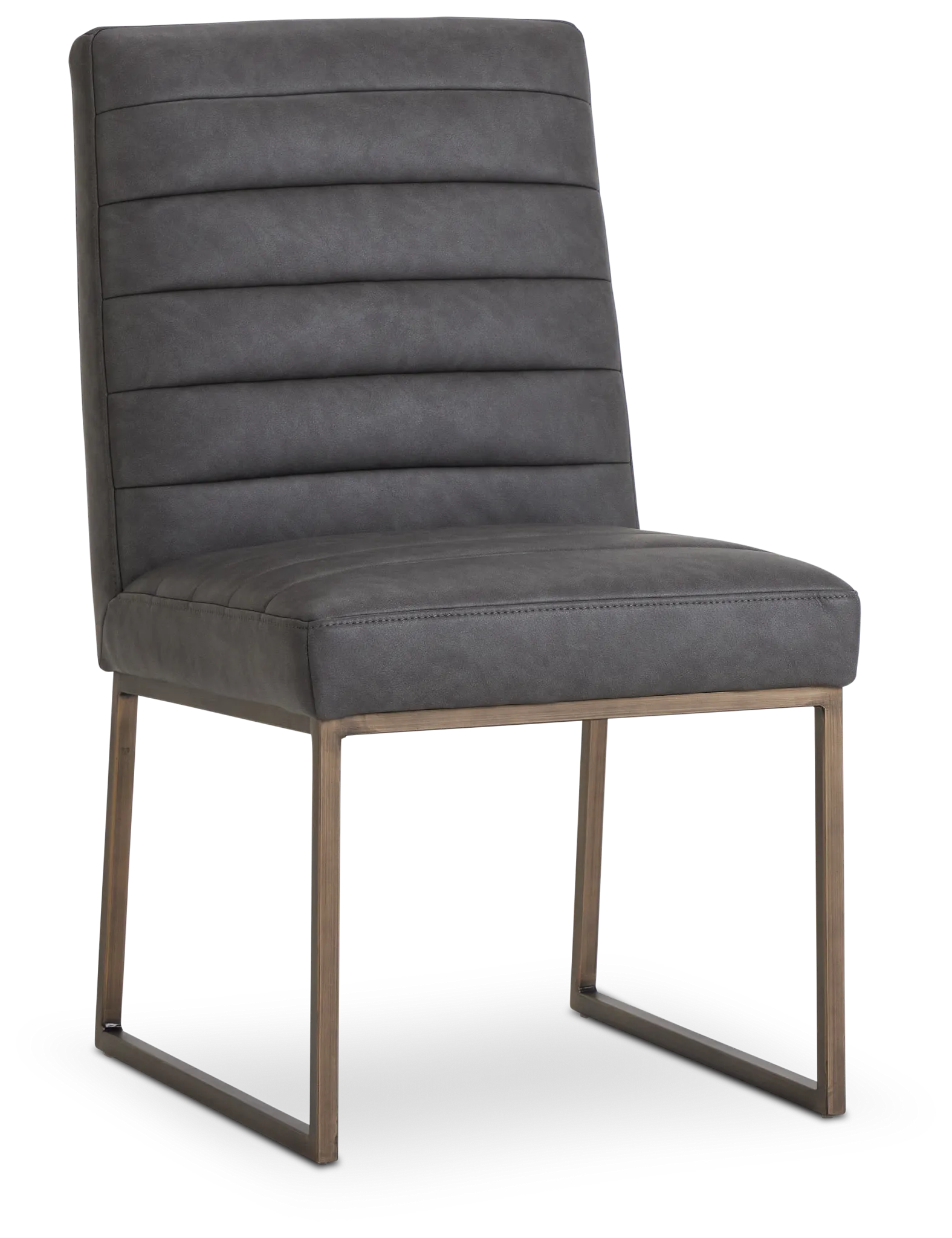 Miller Dark Gray Upholstered Side Chair