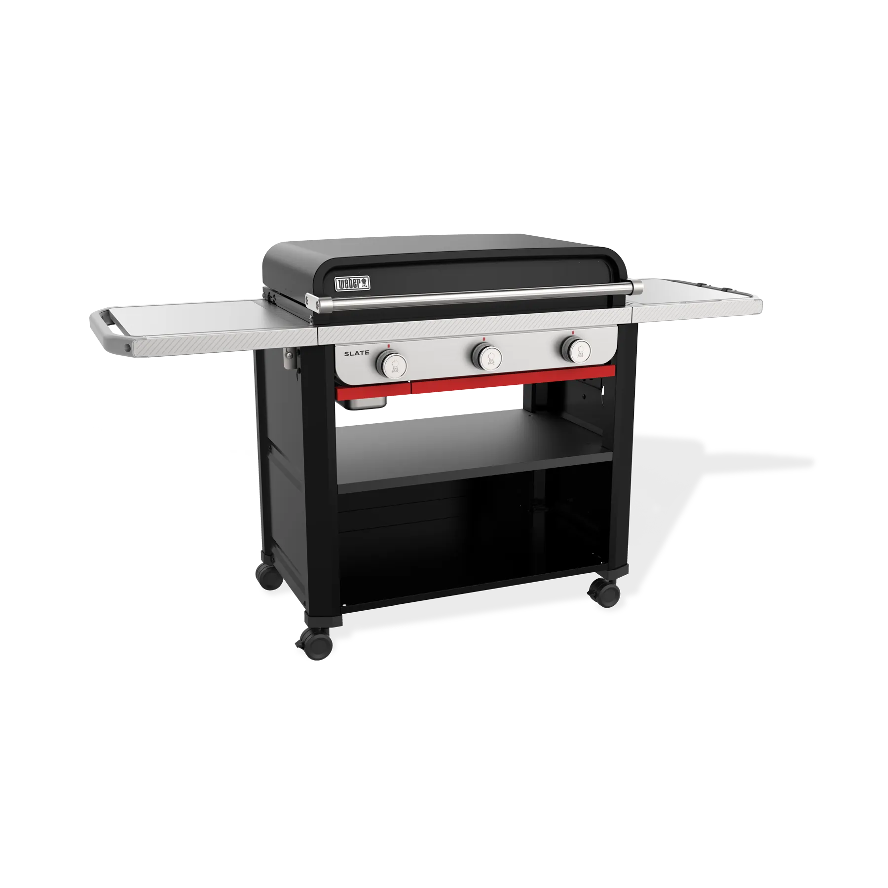 Weber Slate 30" Rust Resistant Griddle Black 30" Built In Propane Griddle
