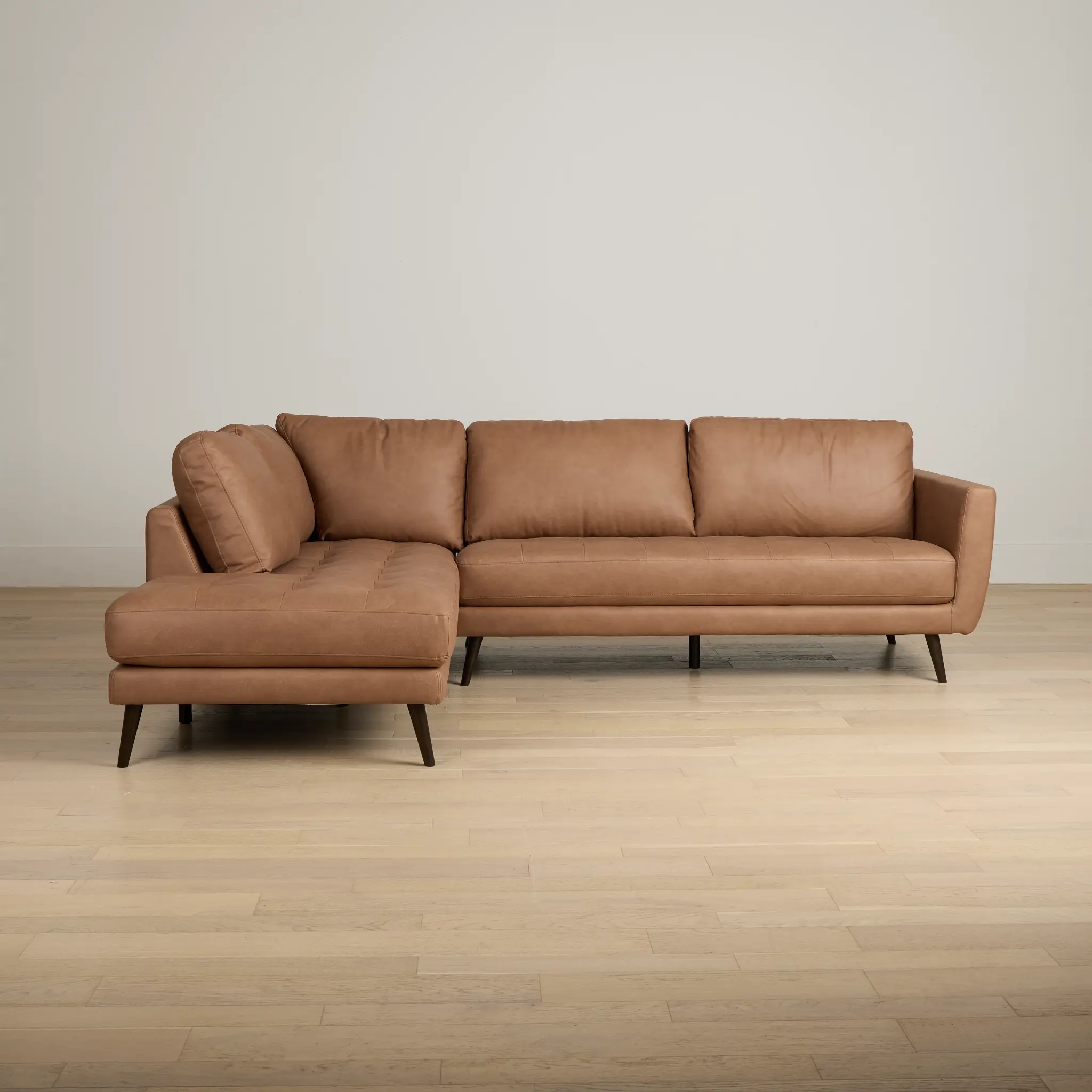 Indie Brown Micro Small Left Bumper Sectional Indie Brown Micro Small Left Bumper Sectional