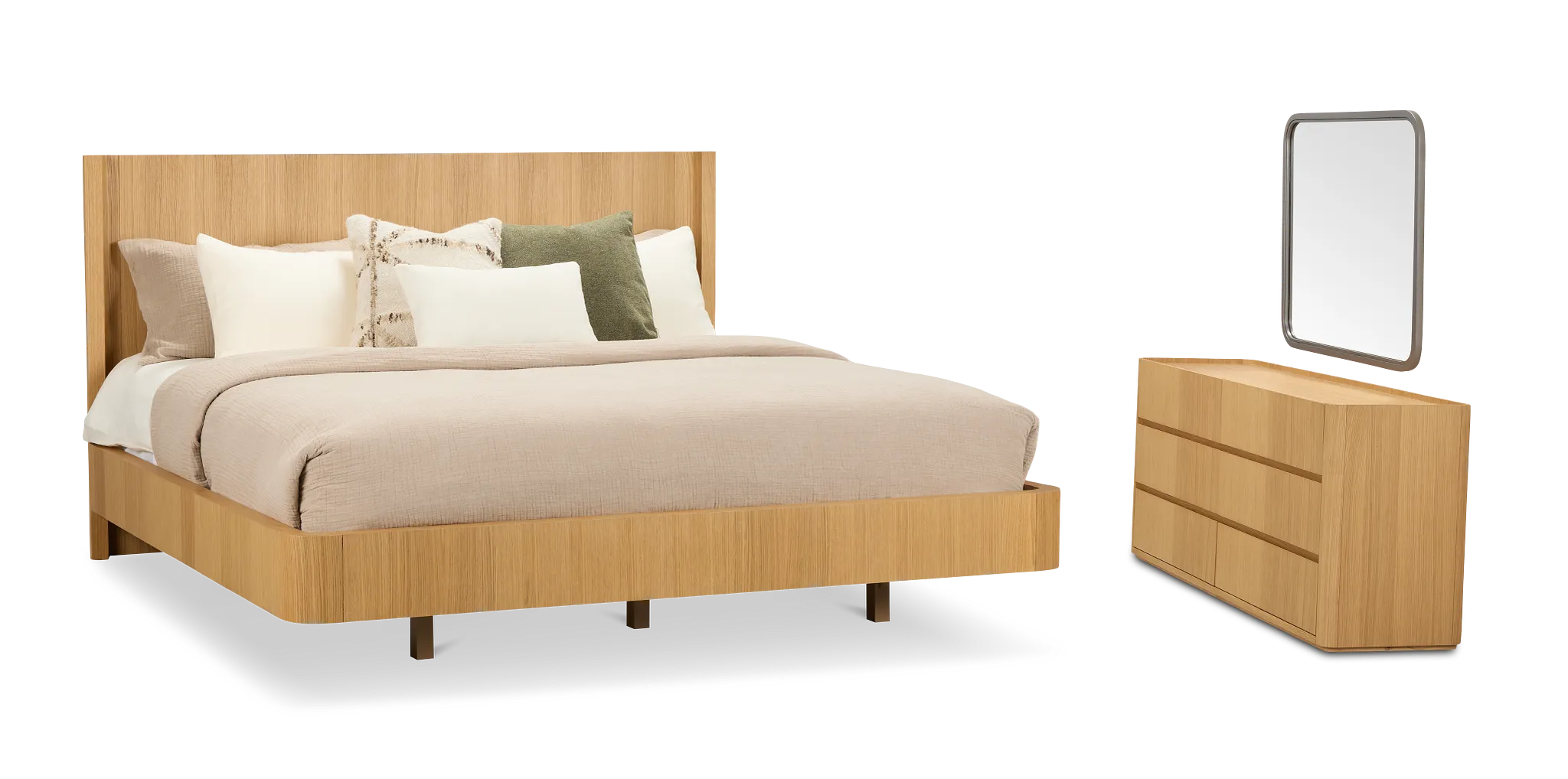 Nomad Light Tone Shelter Bedroom