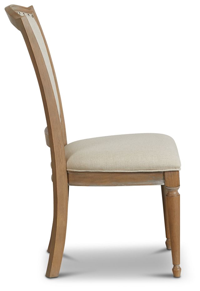 Haddie Light Tone Wood Side Chair (2)