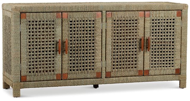 Costas Mid Tone Woven Cabinet