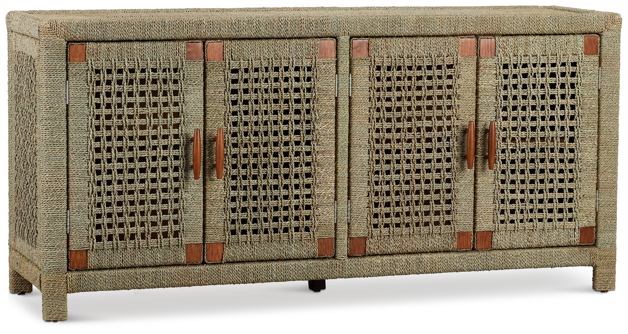 Costas Mid Tone Woven Cabinet