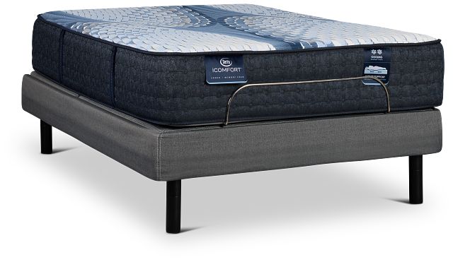Serta Icomfort Aveda Plush Motion Perfect 4 Adjustable Base Set